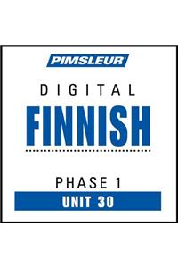 Pimsleur Finnish Level 1 Lesson 30 MP3