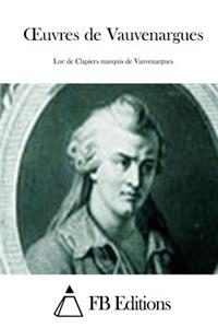 Oeuvres de Vauvenargues