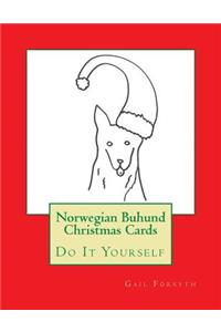 Norwegian Buhund Christmas Cards