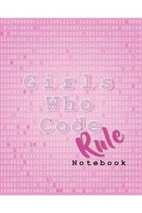 Girls Who Code Rule Notebook