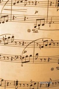 Journal Pages - Vintage Music