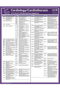 ICD-10 Mappings 2015 Express Reference Coding Card: Cardiology