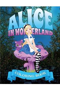 Alice in Wonderland Coloring Book