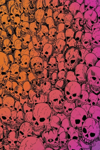 Gathering of Skulls Sketchbook - Sunset