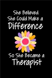 She Believed She Could Make A Difference So She Became A Therapist