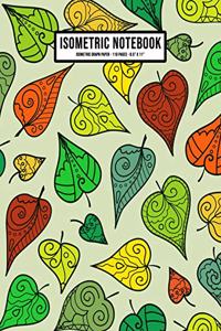 Leaf Isometric Graph Paper Notebook
