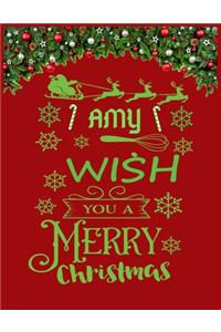 AMY wish you a merry christmas
