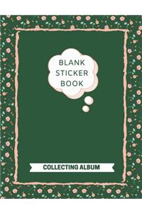 Blank Sticker Book Collecting Album