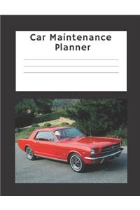Car Maintenance Planner