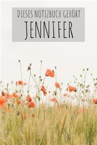 Dieses Notizbuch Gehört Jennifer