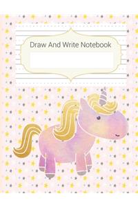 Draw And Write Notebook