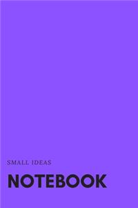 Small Ideas Notebook