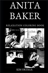 Anita Baker Relaxation Coloring Book
