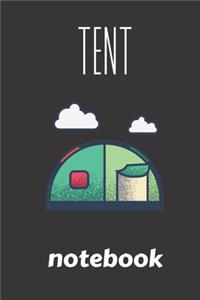 tent notebook