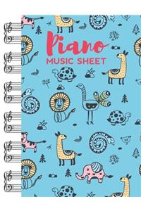 Piano Music Sheet