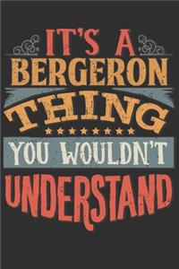 It's A Bergeron Thing You Wouldn't Understand