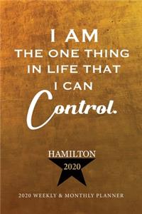 Hamilton Calendar 2020