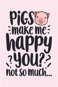 Pigs Make Me Happy You, Not So Much