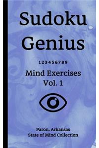 Sudoku Genius Mind Exercises Volume 1