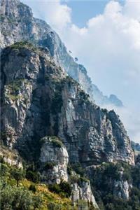 Rock Cliffs on the Amalfi Coast in Italy Journal