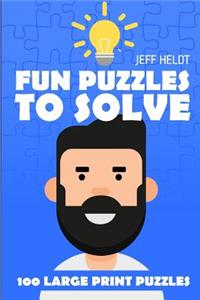 Fun Puzzles To Solve