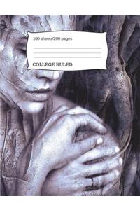 Mystical Tree Woman Composition Notebook