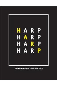 Harp Songwriting Notebook