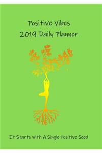 2019 Positive Vibes Daily Planner