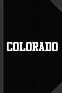 Colorado Journal Notebook: Blank Lined Ruled for Writing 6x9 120 Pages