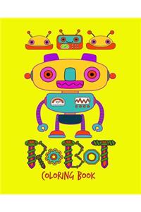 Robot Coloring Book