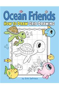 Ocean Friends How To Draw Grid Drawing