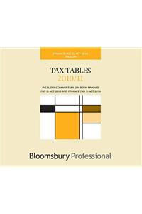 Tax Tables Finance Act No.3 2010/11