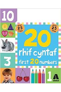 20 Rhif Cyntaf / First 20 Numbers