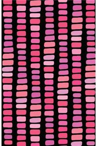 Bullet Journal Abstract Rectangles in Pink