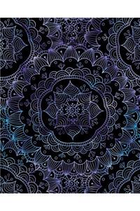 Bullet Journal Notebook Flower Mandala Pattern 3