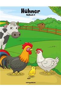 Hühner-Malbuch 2