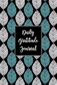 Gratitude Journal Abstract Leaves Pattern 7