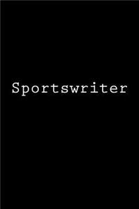 Sportswriter