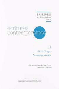 Pierre Senges, l'Invention Erudite