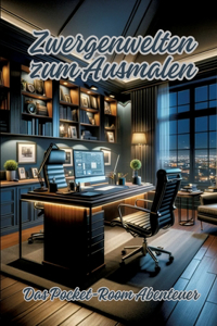 Zwergenwelten zum Ausmalen