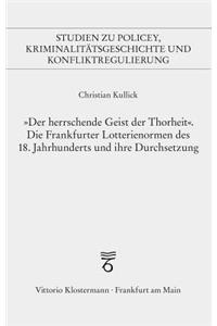 Der Herrschende Geist Der Thorheit