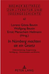 In Nuernberg Machten Sie Ein Gesetz