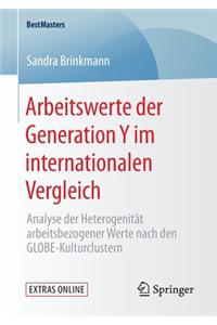 Arbeitswerte Der Generation Y Im Internationalen Vergleich