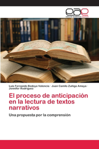 El proceso de anticipación en la lectura de textos narrativos