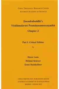 Jinendrabuddhi's Visalamalavati Pramanasamuccayatiki Chapter 2