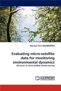 Evaluating micro-satellite data for monitoring environmental dynamics