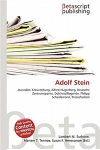 Adolf Stein