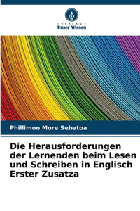 Die Herausforderungen der Lernenden beim Lesen und Schreiben in Englisch Erster Zusatza