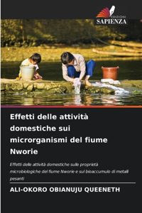 Effetti delle attività domestiche sui microrganismi del fiume Nworie