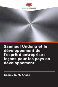 Saemaul Undong et le développement de l'esprit d'entreprise